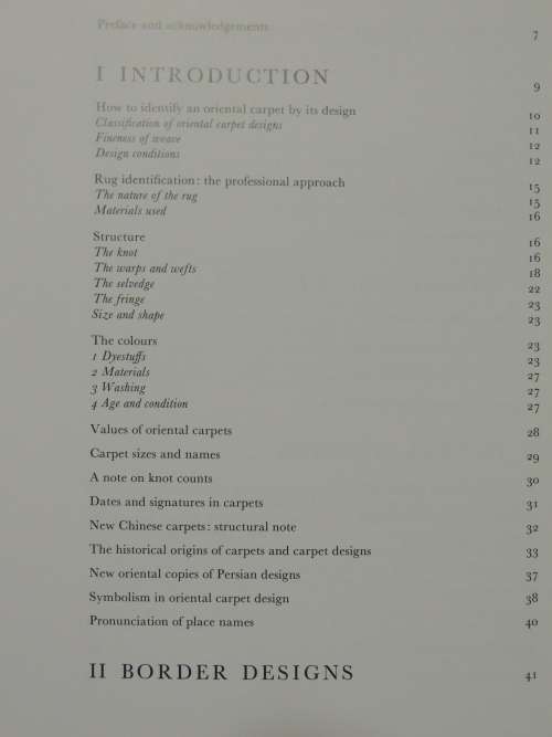 Oriental Carpet Design - A Guide to Traditional Motifs, Patterns & Symbols - PRJ Ford - INTERIOR DES