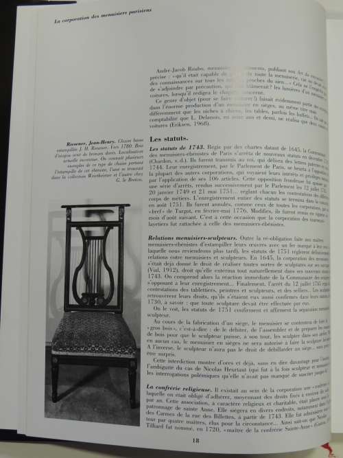L`Art Du Siege Au XVIIIe Siecle En France - Bill G.B. Pallot - INTERIOR DESIGN