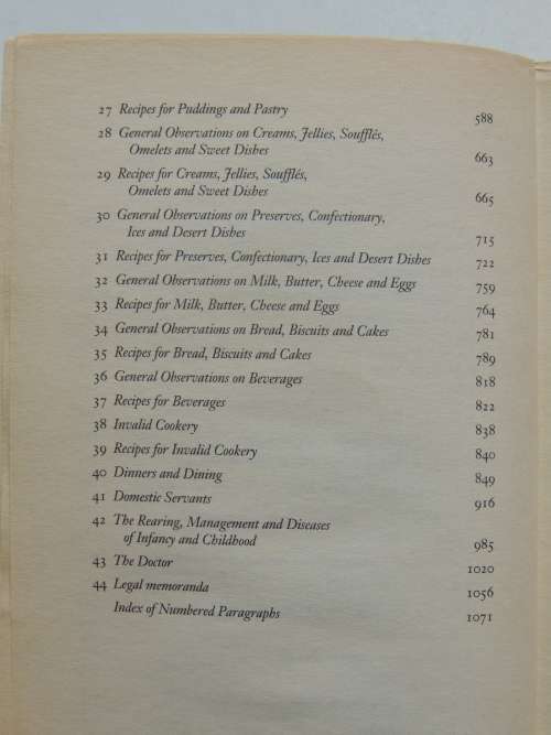 Mrs Beeton`s Household Management - A Classic of Domestic Literature - Isabella Beeton