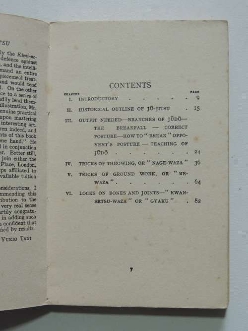 The Art of Ju-Jitsu - Scientific Defence for Everybody - Prof. Yukio Tani - Circa 1932