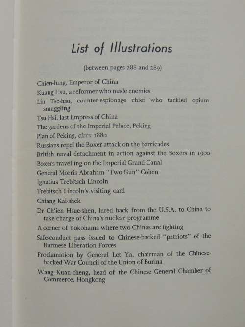 A History of the Chinese Secret Service - Richard Deacon