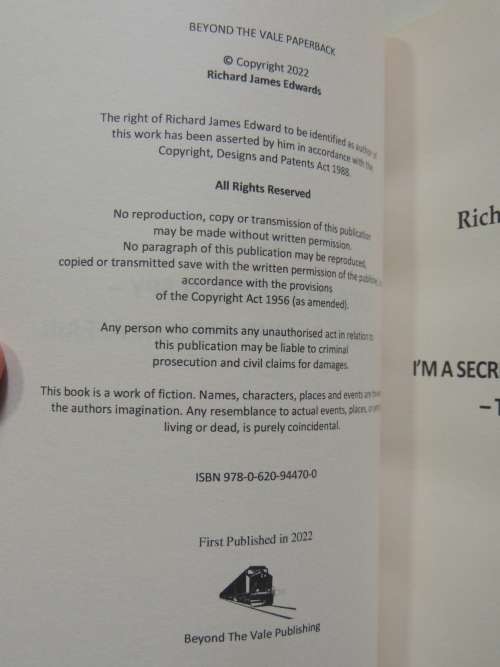 I`m a Secret Alien Spy - Richard James Edwards