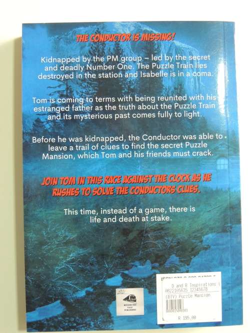 Puzzle Mansion - The thrilling conclusion to the Puzzle train series - Book Five - Richard J Edwards