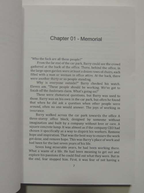 The Untimely Death of Barry Cobb - Richard James Edwards