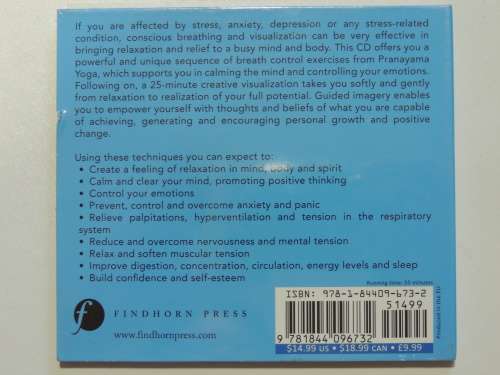 Breathe & Relax to Overcome Stress Anxiety & Depression - Mary Heath - Audio CD