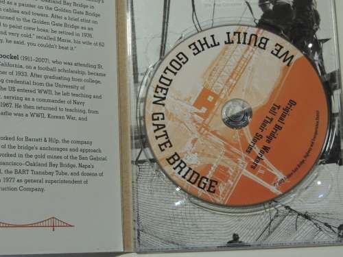 We Built the Golden Gate Bridge-  Original Bridge Workers Tell Their Stories - DVD