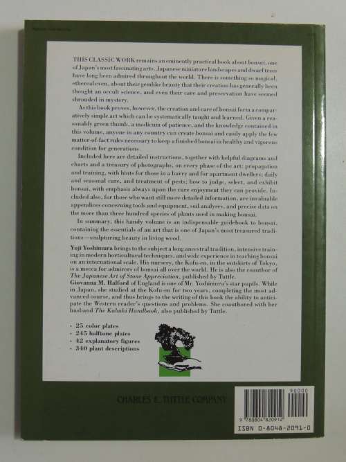 The Art of Bonsai - Creation, Care & Enjoyment - Yuji Yoshimura, Giovanna M Halford