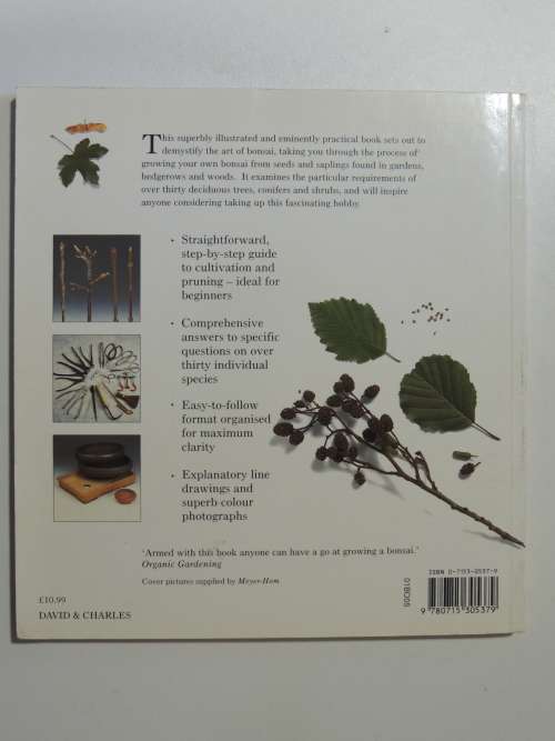 Bonsai from Native Trees and Shrubs - Werner M Busch