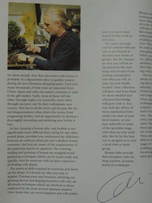 Bonsai - A Care ManualColin Lewis