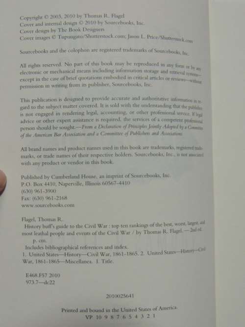 The History Buff`s Guide To The Civil War - Thomas R. Flagel