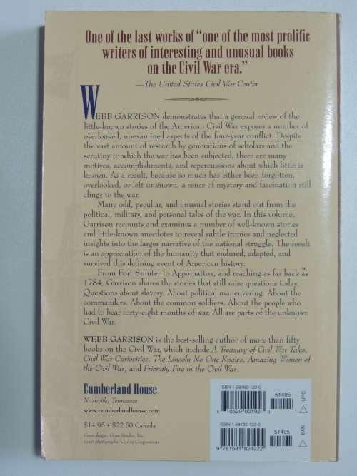 The Unknown Civil War  - Webb Garrison