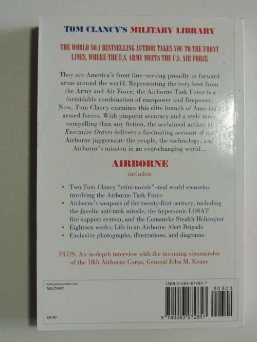 Airborne  A Guided Tour Of An Airborne Task ForceTom Clancy