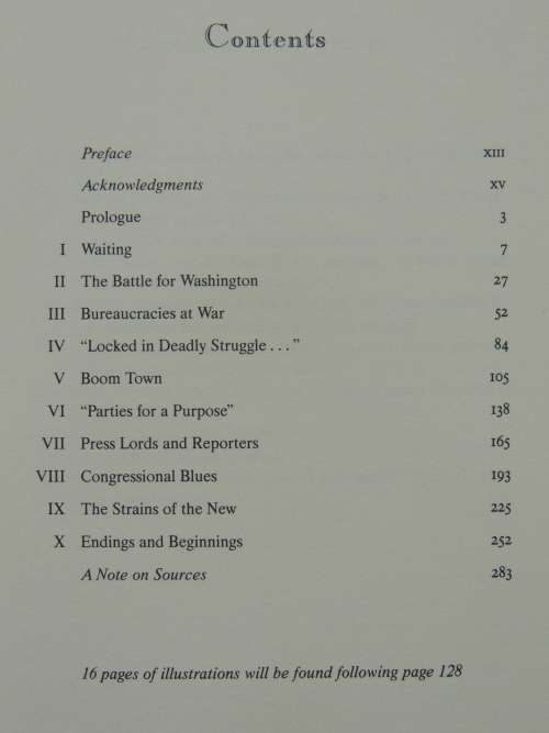 Washington Goes To War - David Brinkley