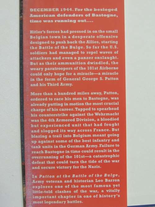 Patton At The Battle Of The Bulge - Leo Barron