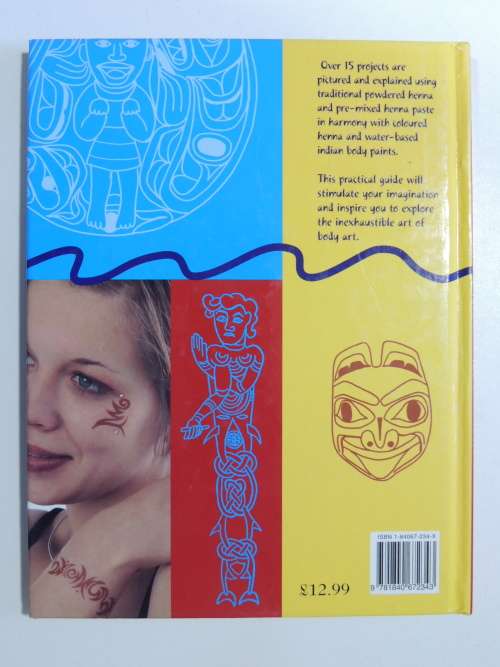 A Practical Guide to Body Art BOOK - Hilary Hammond  (Tattoos, Body Paint)