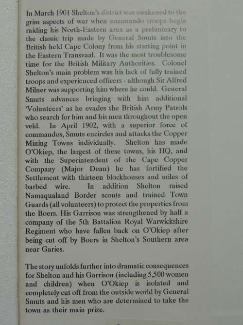 The Siege of O`Okiep - Guerilla Campaign in the Anglo-Boer WarPeter Burke