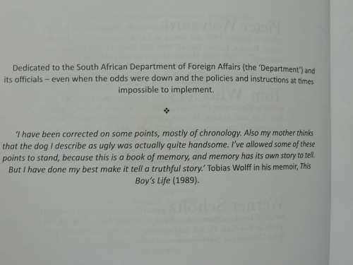 From Verwoerd to Mandela - South African Diplomats to Remember Vol 1 P Wolvaardt, T Wheeler, W Schol
