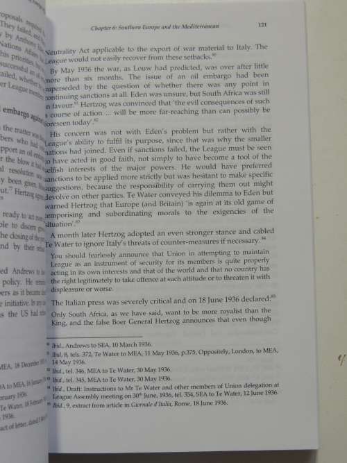 History of the South African Department of Foreign Affairs 1927 - 1993 - Ed. Tom Wheeler