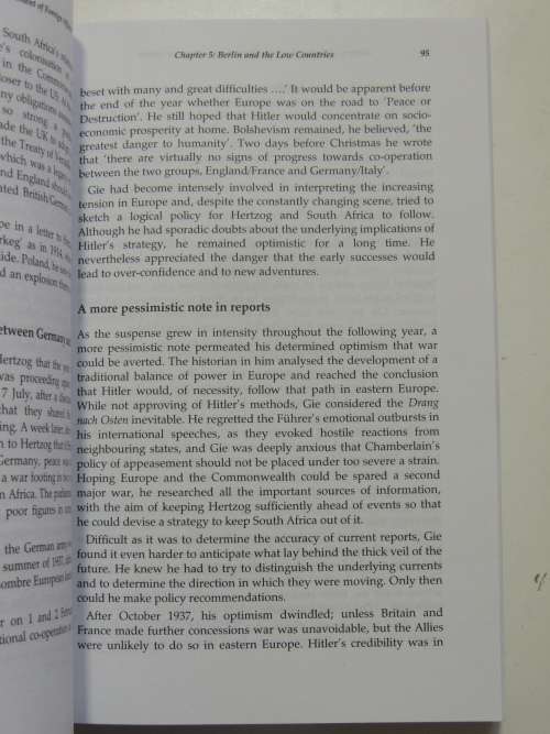 History of the South African Department of Foreign Affairs 1927 - 1993 - Ed. Tom Wheeler