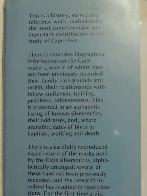 Cape Silver and Silversmiths - Stephen Welz