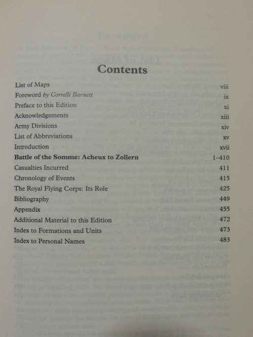 The Battle Of The Somme  A Topographical History - Gerald Gliddon