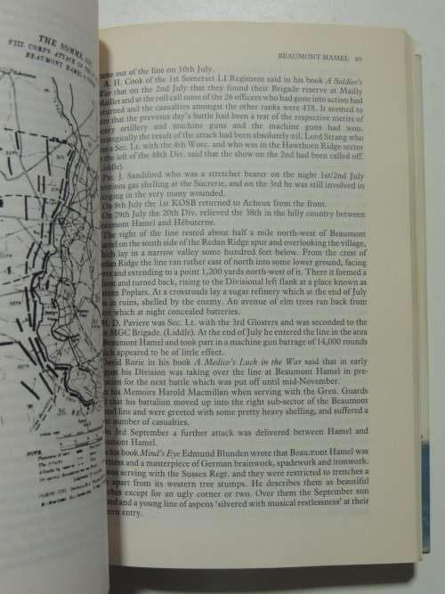 The Battle Of The Somme  A Topographical History - Gerald Gliddon