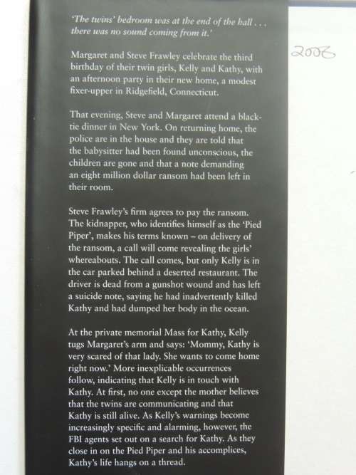 Two Little Girls in Blue -FIRST BRITISH Ed., Signed by Author - Mary Higgins Clark