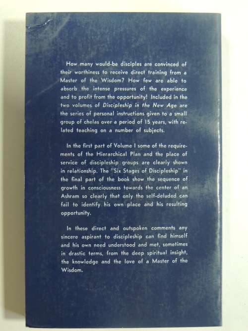 Discipleship in the New Age Volume One - Alice A Bailey