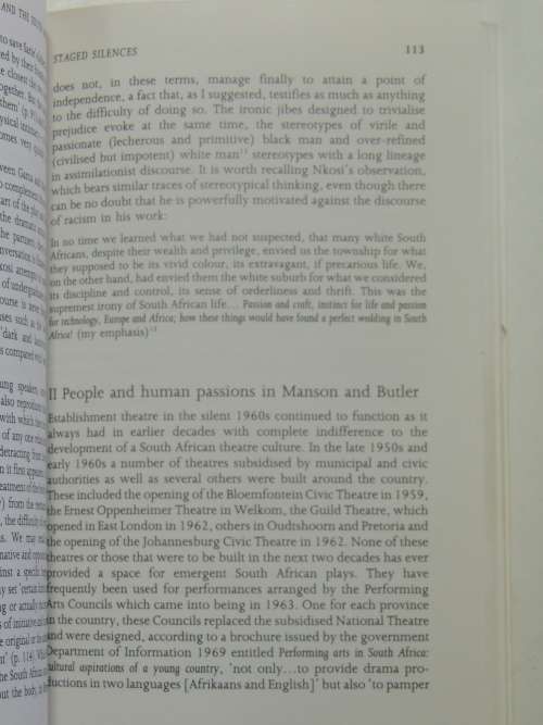 Drama and the South African State -Martin Orkin      - Scarce