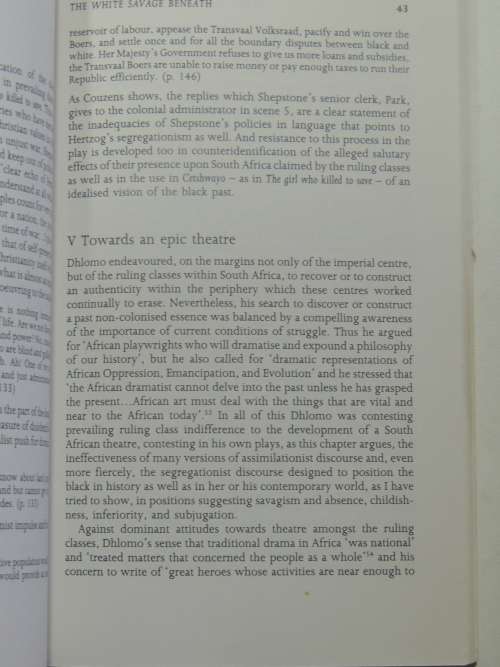 Drama and the South African State -Martin Orkin      - Scarce