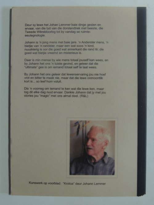 Vreemde Stories uit Afrika - Johann Lemmer -    SIGNED      Afrikaans