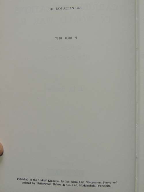Carrier Operations In World War II Volume 1 The Royal Navy- J.D. Brown