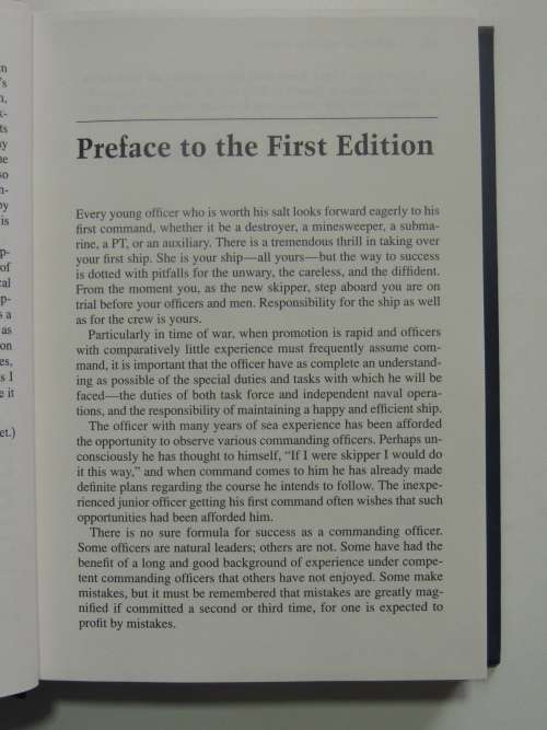 Command At Sea  (Fifth Edition)Capt. James Stavridis, USN & Vice Adm. William P. Mack, USN (Ret.)