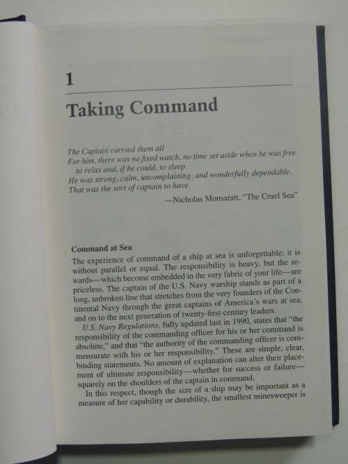 Command At Sea  (Fifth Edition)Capt. James Stavridis, USN & Vice Adm. William P. Mack, USN (Ret.)