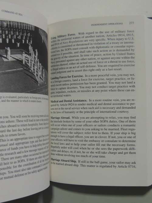Command At Sea  (Fifth Edition)Capt. James Stavridis, USN & Vice Adm. William P. Mack, USN (Ret.)