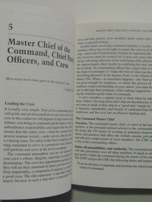 Command At Sea  (Fifth Edition)Capt. James Stavridis, USN & Vice Adm. William P. Mack, USN (Ret.)
