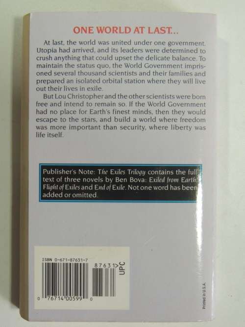 The Exiles Trilogy - Ben Bova