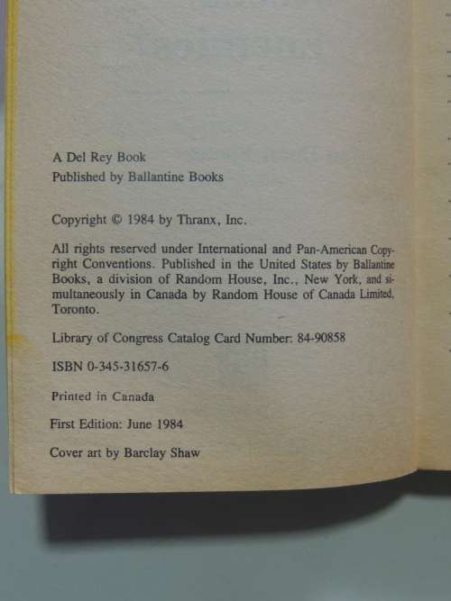 . Who Needs Enemies? - Alan Dean Foster