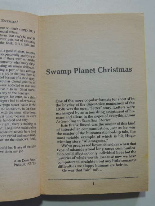 . Who Needs Enemies? - Alan Dean Foster