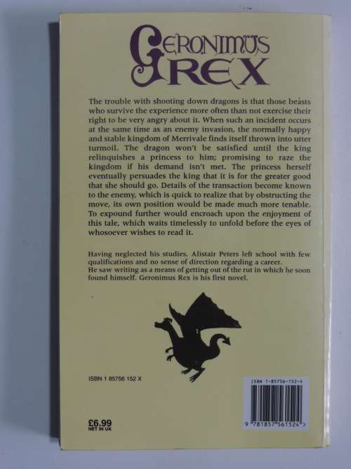 Geronimus Rex - Alistair Peters