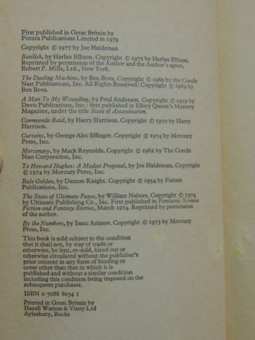 Study War No More - Ed. Joe Haldeman