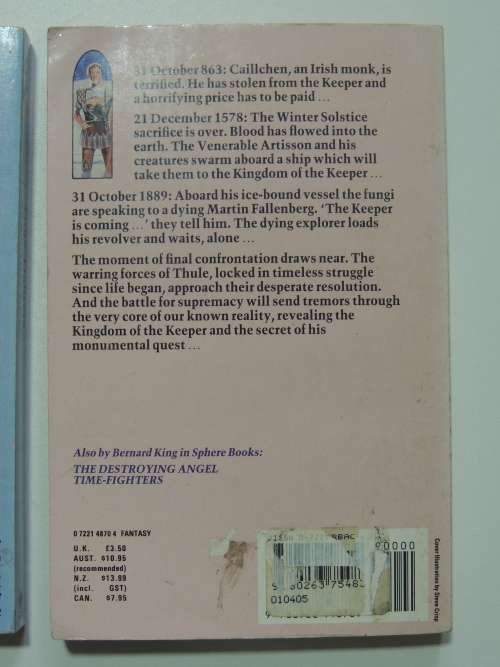 Masterful Invention Trilogy - The Destroying Angel, Time - Fighters, Skyfire - Bernard King -3 Books