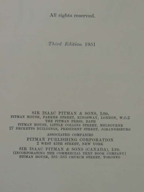 Wood Technology - Constitution, Properties and Uses - 3rd ed. 1951- Harry Donald Tieman