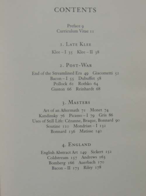 About Modern Art - Critical Essays 1948 - 96- David Sylvester
