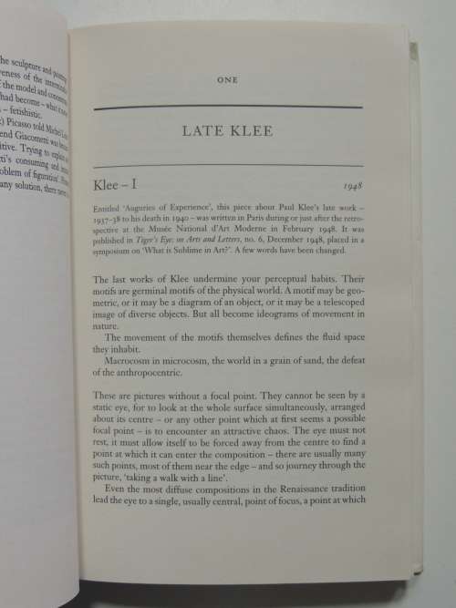 About Modern Art - Critical Essays 1948 - 96- David Sylvester