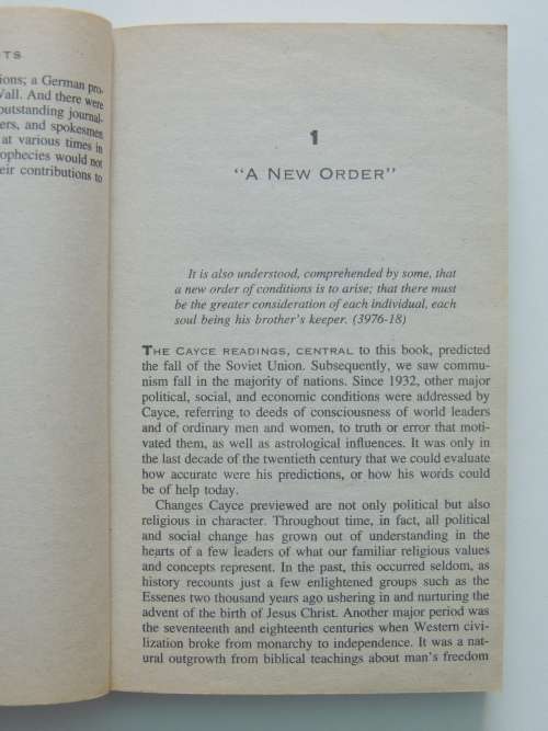 Passage to the Millenium - Edgar Cayce and the Age of Aquarius - Mary Ellen Carter