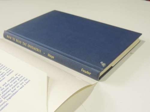 How to Read the Ephemeris- Jeff Mayo