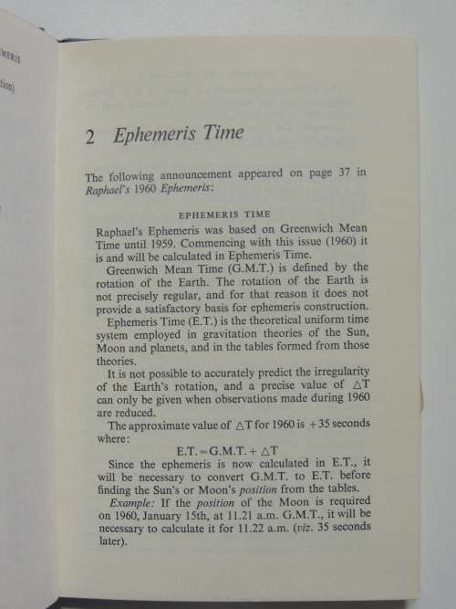 How to Read the Ephemeris- Jeff Mayo