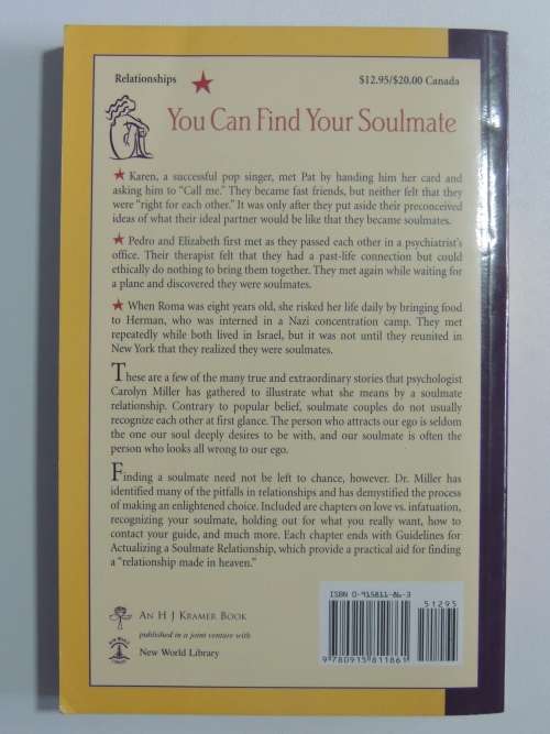 Soulmates - Following Inner Guidance o the Relationship of Your Dreams - Carolyn Godschild Miller