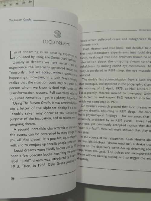 The Dream Oracle - A Unique Guide to Interpreting Message Bearing Dreams David Melbourne, Dr Keith H